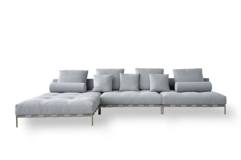Pixel Light Indoor Grey Sofa (Expo Offer) Saba - 7