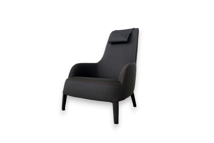 Febo Grey Bergère Armchair (Expo Offer)  - 7