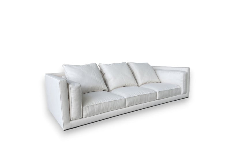 Florius White Sofa (Expo Offer)  - 6