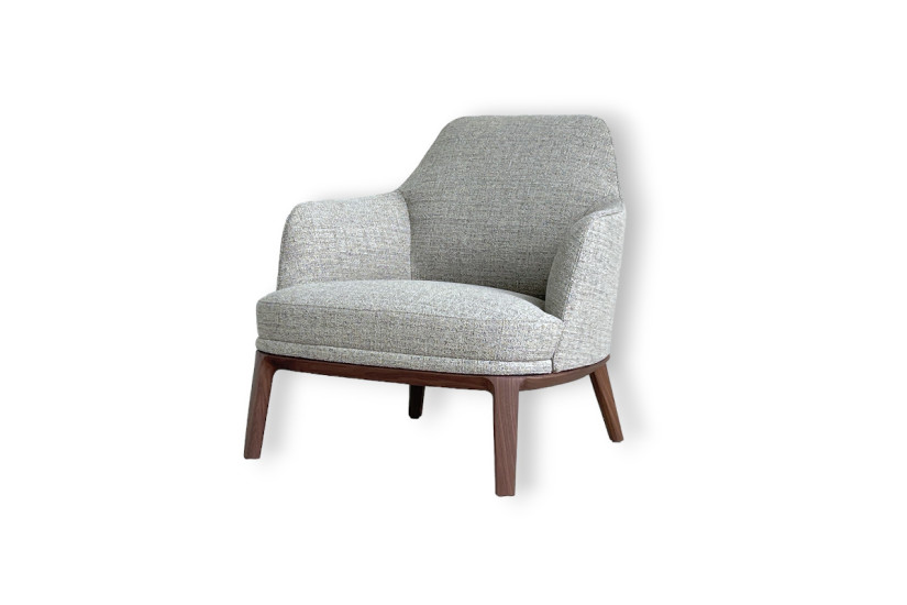 Jane Large Taupe Fabric Armchair (Expo Offer)  - 8