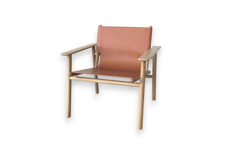 Cordoba Orange Leather Armchair (Expo Offer) B&B Italia - 6