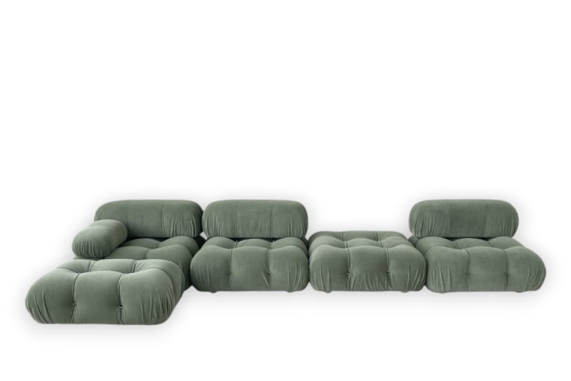 Camaleonda 4 Seater Green Sofa (Expo Offer) B&B Italia - 8