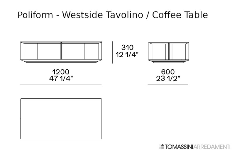 Tavolino Westside (Offerta Expo) - Poliform